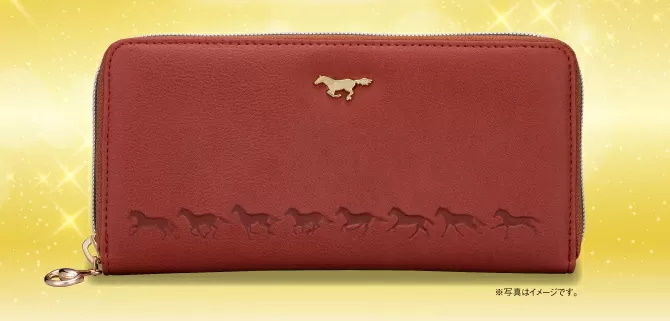 ラッキーショップの馬九行久財布